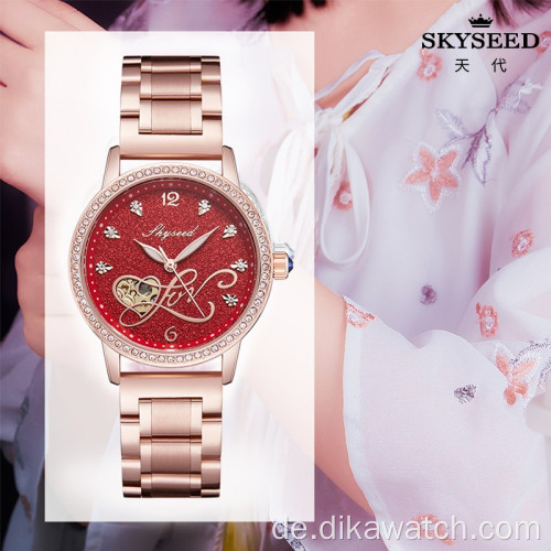 SKYSEED mechanische Uhr Mode Temperament Luxus Damen